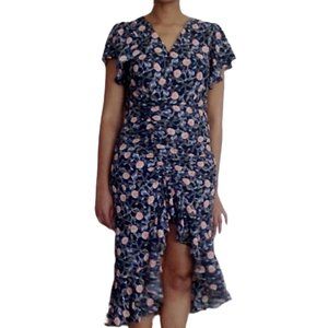 Blue Floral Midi Dress - Chelsea28